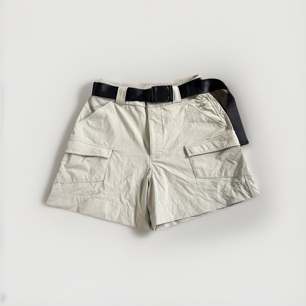 Alder Take A Hike Shorts 2.0 Women's Belted Cargo Stretch Outdoor XS Green